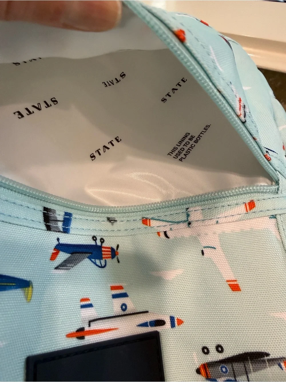Brand New State Kids Airplane Backpack